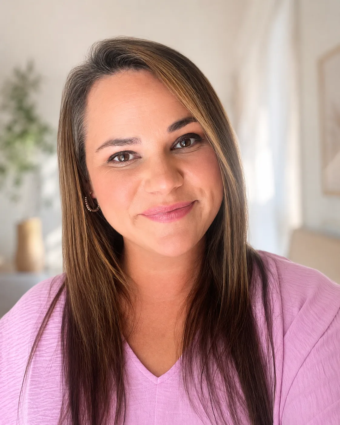 Nicole Allen at her creative studio